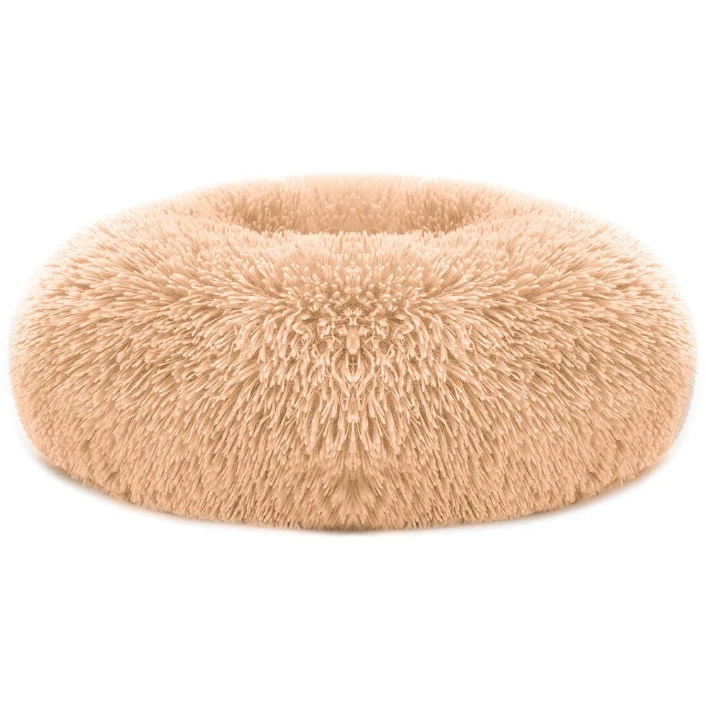 FurCushion Large Dog Bed – Soft Fleece Cozy Puppy & Cat Nest Sofa Cushion