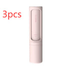 2-1 Reusable Pet Hair Remover Brush Lint Roller Portable Effective Self Cleaning Tool for Cat Dog Fur Hair Dust Removal Brush